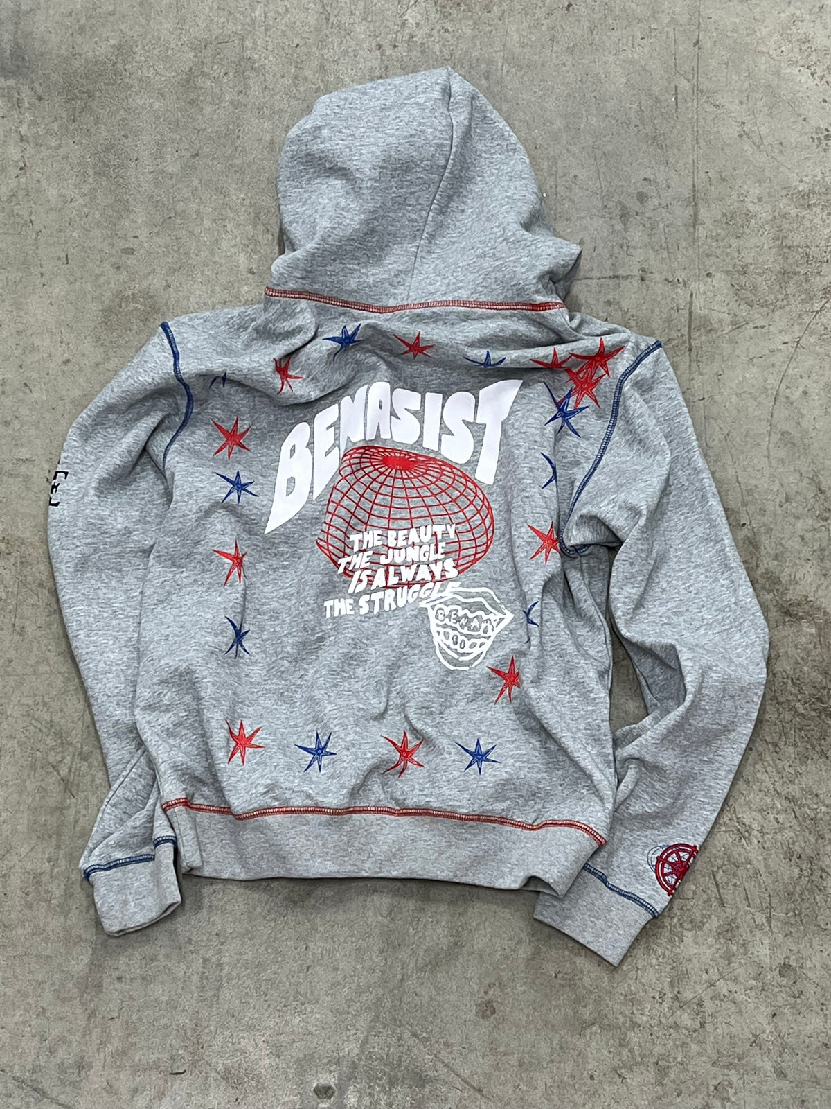 Silver mud hoodie Gary gray